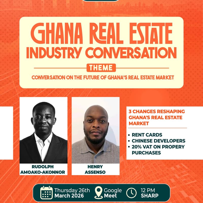 Cover Image for GHANA REAL ESTATE CONVERSATION