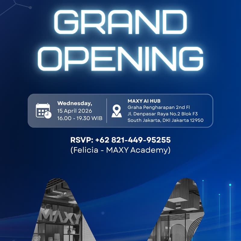 Cover Image for The Dawn of Intelligence: Official Grand Opening of Maxy AI Hub