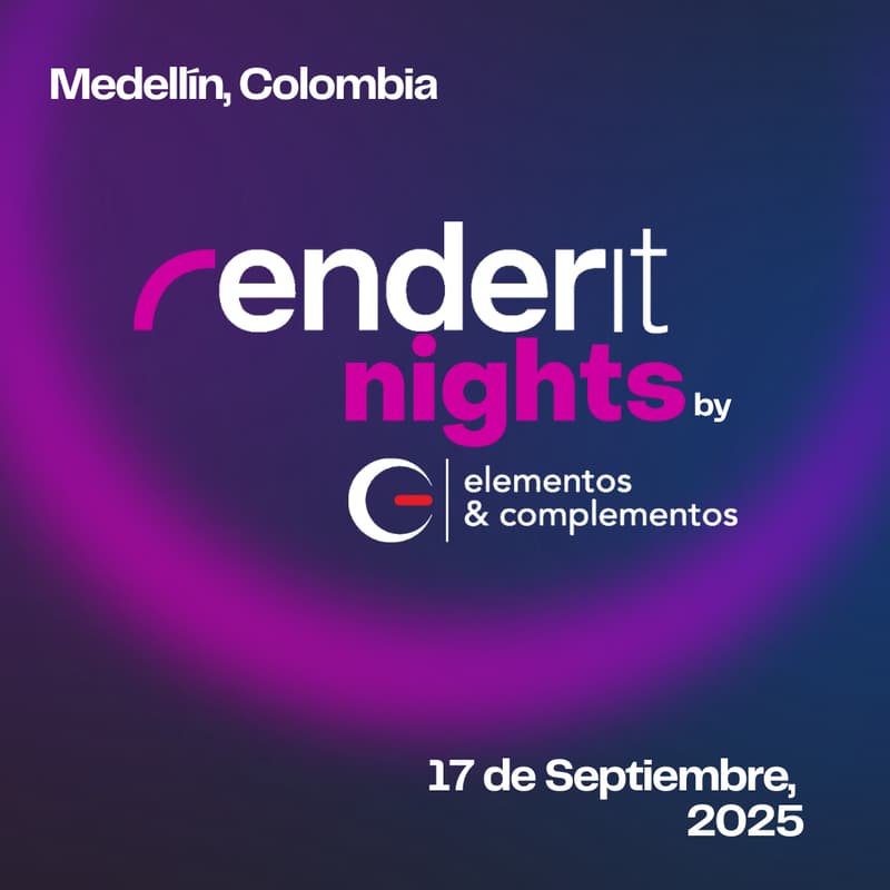 Cover Image for Renderit Nights 🌙 Tercera Edición "Medellín, Colombia"