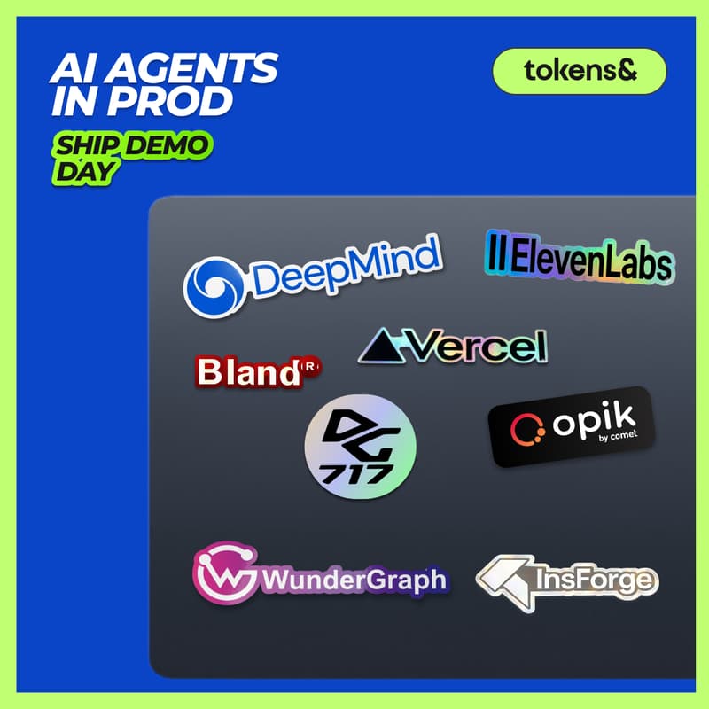 Cover Image for AI Agents in Prod - Ship Demo Day