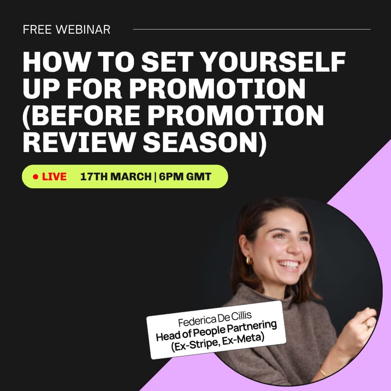 Cover Image for 🧑‍💻How to Set Yourself Up for Promotion (Before Promotion Review Season)