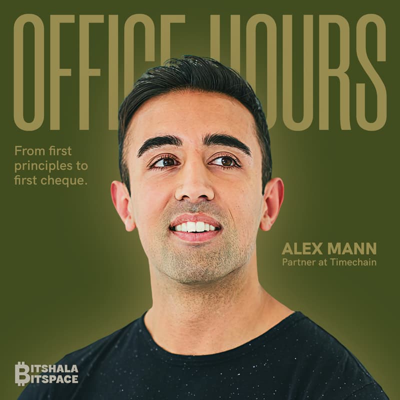 Cover Image for Office Hours with Alex Mann, Bitcoin VC at Fulgur Ventures