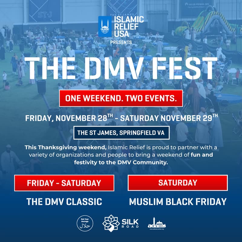 Cover Image for Islamic Relief: DMV Fest x Basketball Tournament