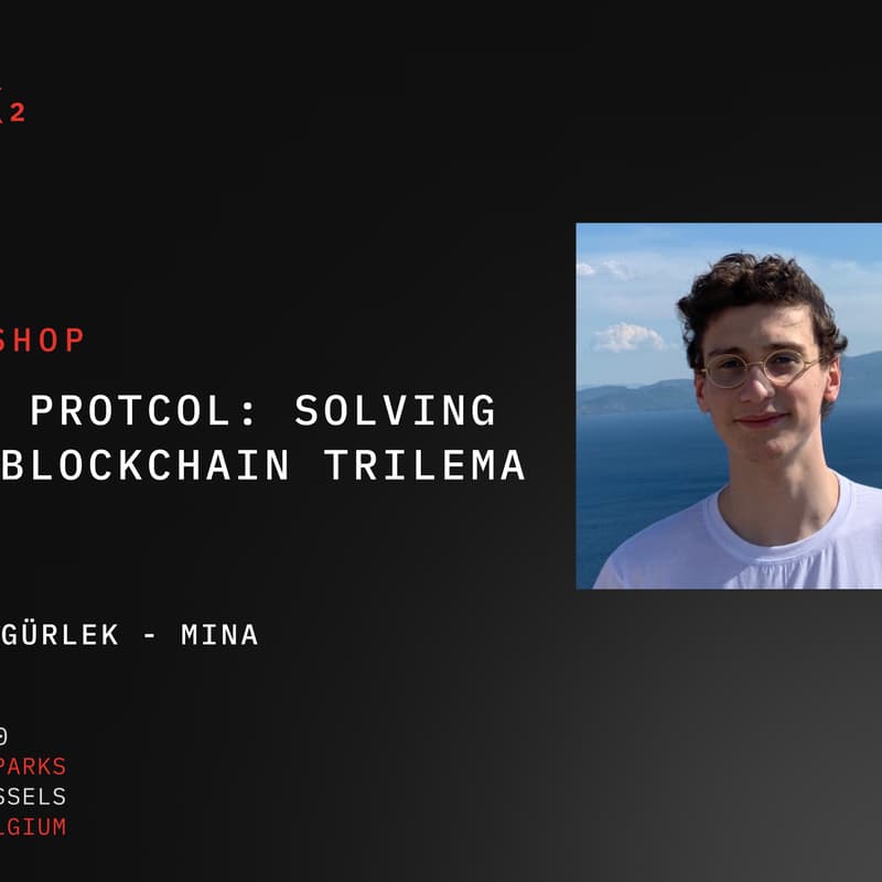 Cover Image for Workshop | Solving the Blockchain Trilema