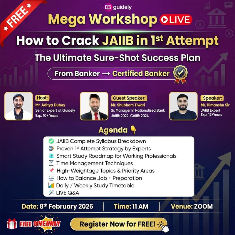 Cover Image for How to Crack JAIIB in 1st Attempt? Sure-Shot Success Plan From Banker → JAIIB Certified Banker