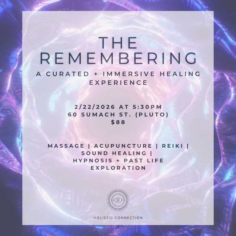 Cover Image for The Remembering: A Curated + Immersive Healing Experience