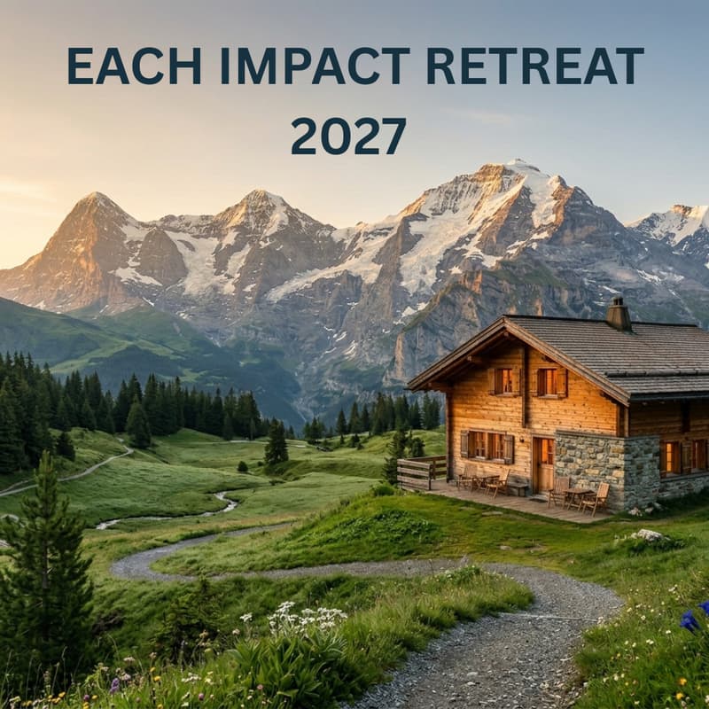 Cover Image for Save the date: EACH Impact Retreat - September 24-26, 2027