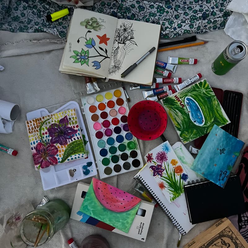 Cover Image for Painting for Palestine fundraiser