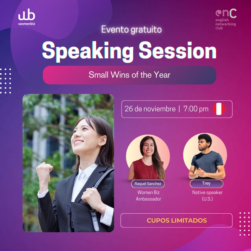 Cover Image for ENC Speaking Session