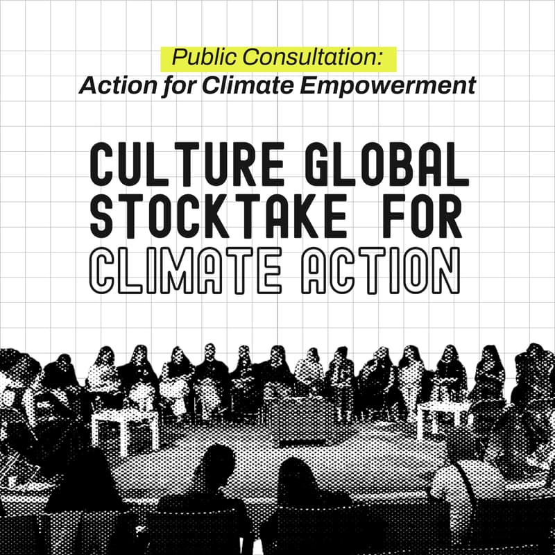 Cover Image for CGST Public Consultation: The Role of Culture in Action for Climate Empowerment (ACE)