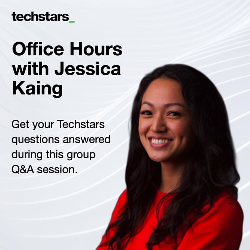 Cover Image for Office Hours with Jessica Kaing, Pipeline Manager at Techstars