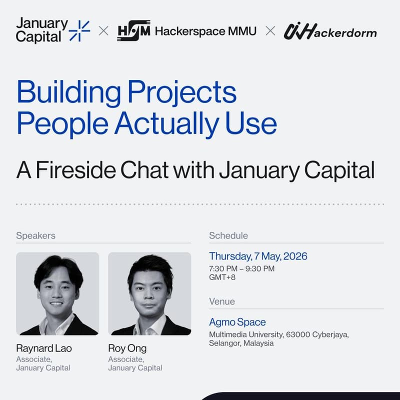 Cover Image for Building Projects People Actually Use - A Fireside Chat with January Capital