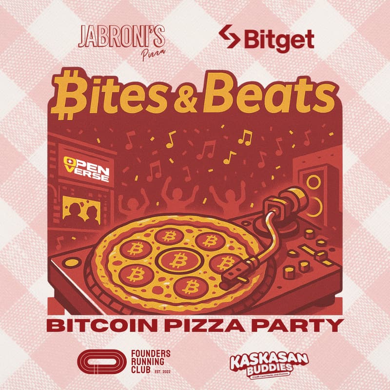 Cover Image for 🍕 Bites & Beats: ₿itcoin Pizza Party 🎶
