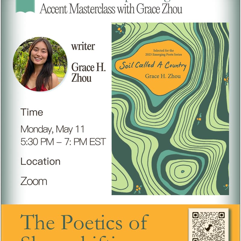 Cover Image for The Poetics of Shapeshifting: Master Class with Grace Zhou