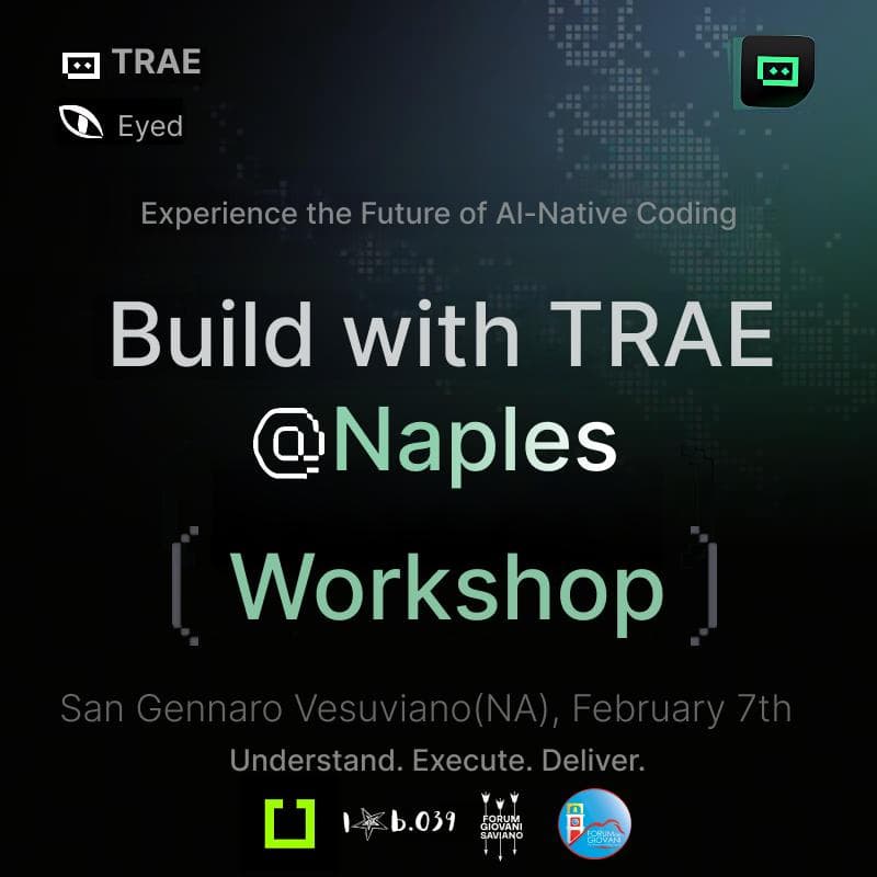 Cover Image for Build with TRAE | AI-Native Coding Workshop