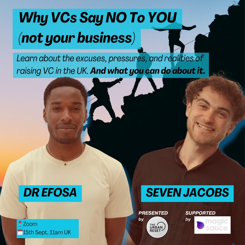 Cover Image for Why VCs ACTUALLY Say No To You (And what you can do about it)