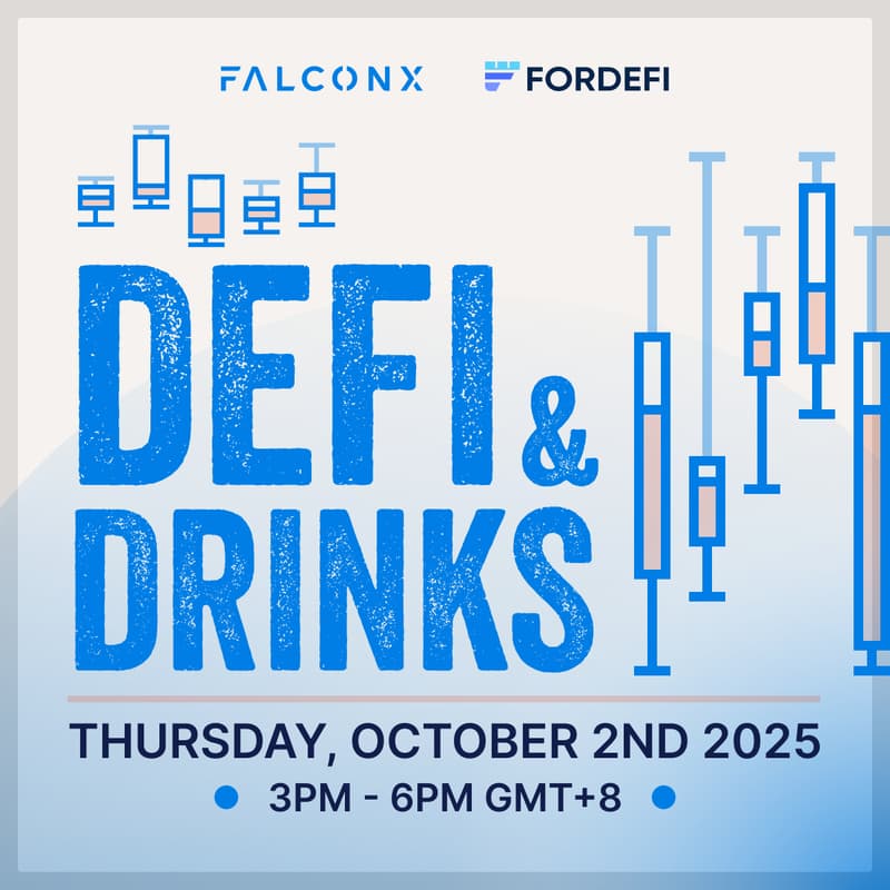 Cover Image for DeFi & Drinks: FalconX | Fordefi