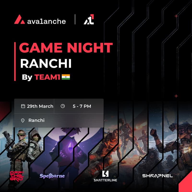 Cover Image for Avalanche Game Night Ranchi