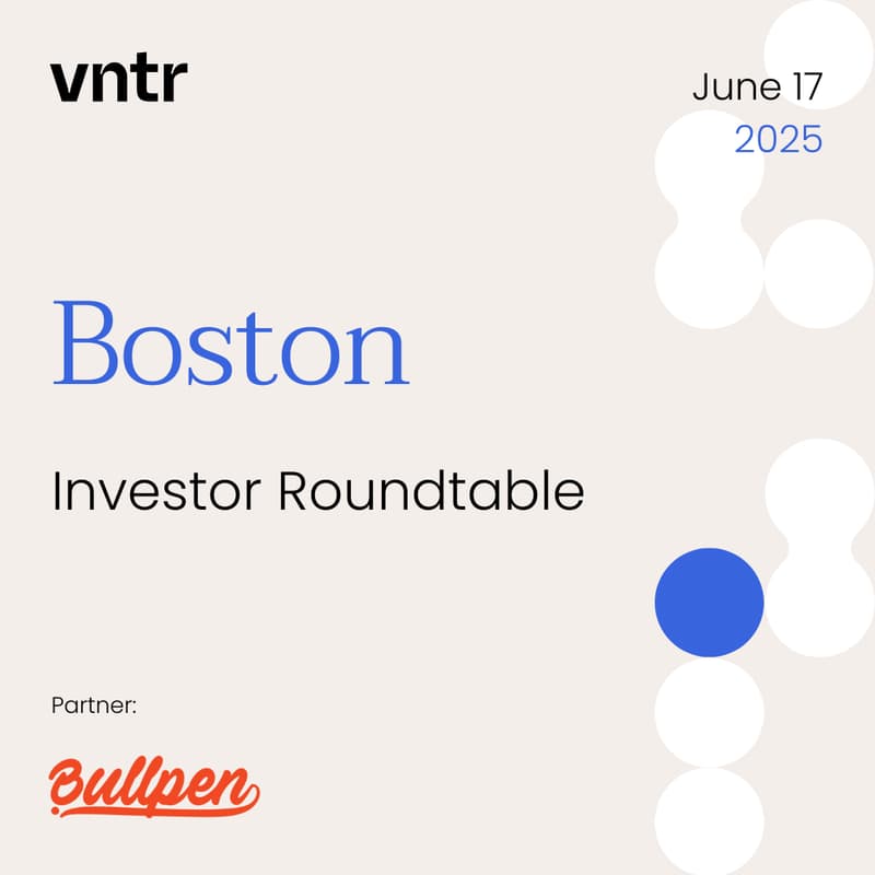 Cover Image for VNTR Investor Roundtable Boston