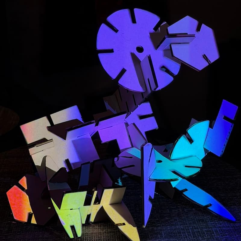 Cover Image for ACTIVATED SCULPTURE — Cardboard Construction & Projection Mapping with TouchDesigner