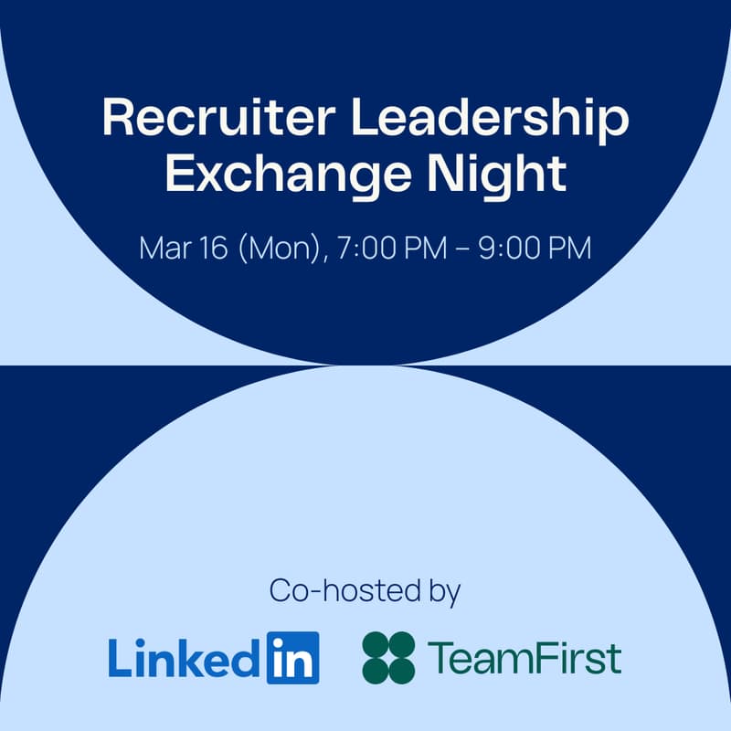 Cover Image for Recruiter Leadership Exchange Night