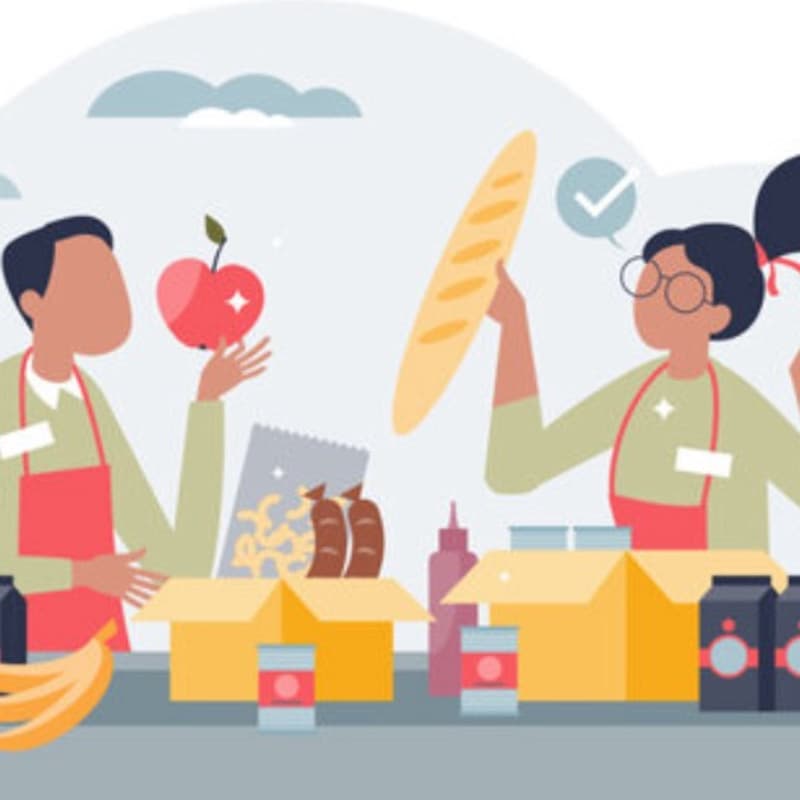 Cover Image for Group Volunteer at The Food Pantry