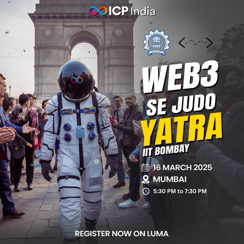 Cover Image for Web3 se Judo Yatra at IITB