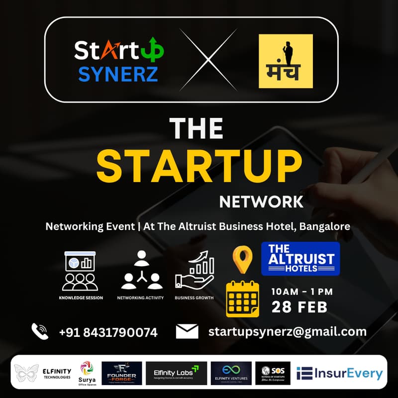 Cover Image for The Startup Network — Founder Networking & Ecosystem Access Experience