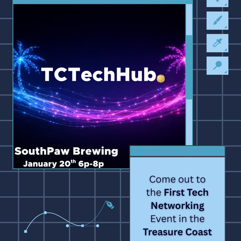 Cover Image for TCTechhub: Port St. Lucie Tech Happy Hour