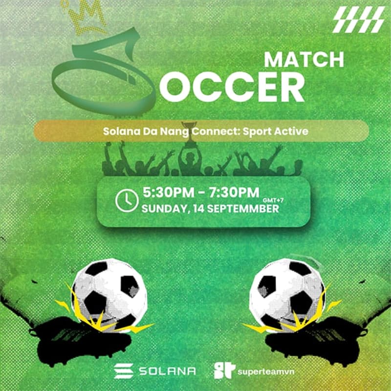 Cover Image for Solana Danang Connection: Football Match 5:30 pm 14/9