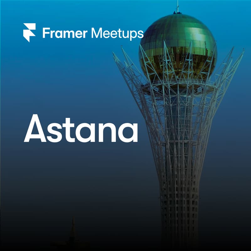 Cover Image for Framer x Astana