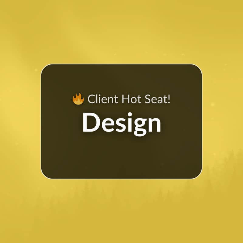 Cover Image for Client Hot Seat: Design Edition