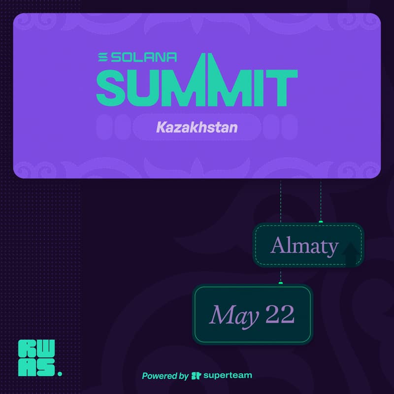 Cover Image for Solana Summit Kazakhstan
