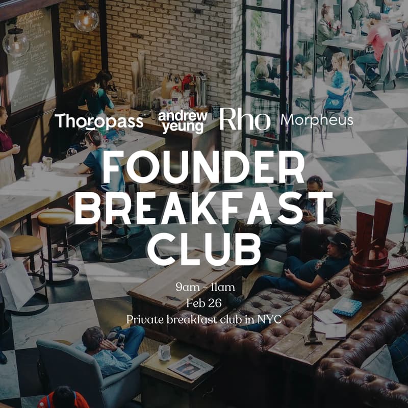 Cover Image for Founder Breakfast Club (Hosted by Andrew & Friends)