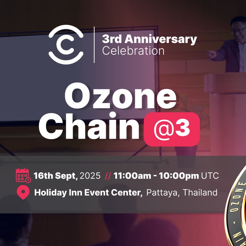 Cover Image for Celebrating Ozone Chain @3