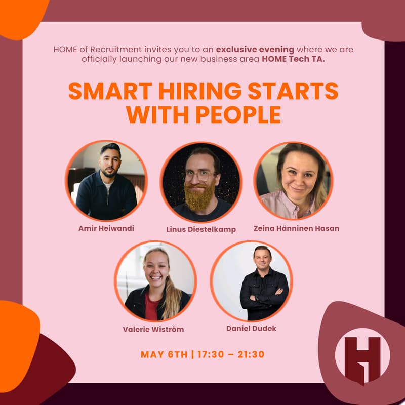 Cover Image for Smart Hiring Starts With People: Framtidens Tech TA i Stockholm