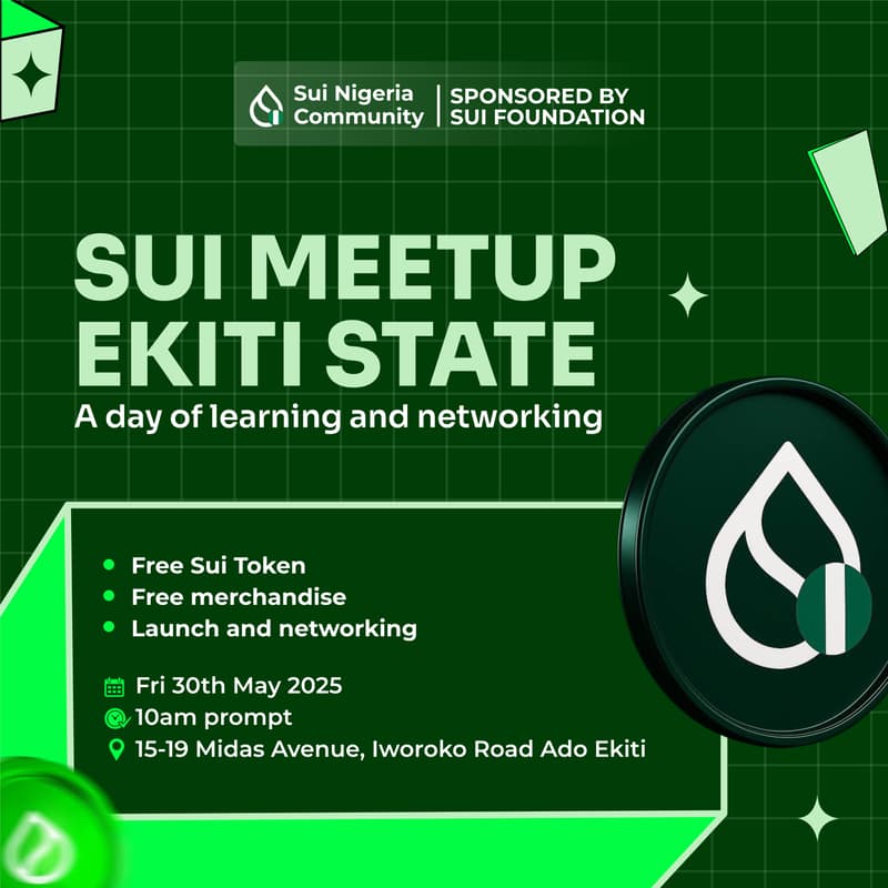 Cover Image for SUI MEETUP EKITI