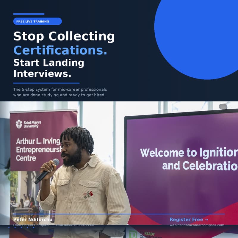 Cover Image for Stop Collecting Certifications. Start Landing Interviews.