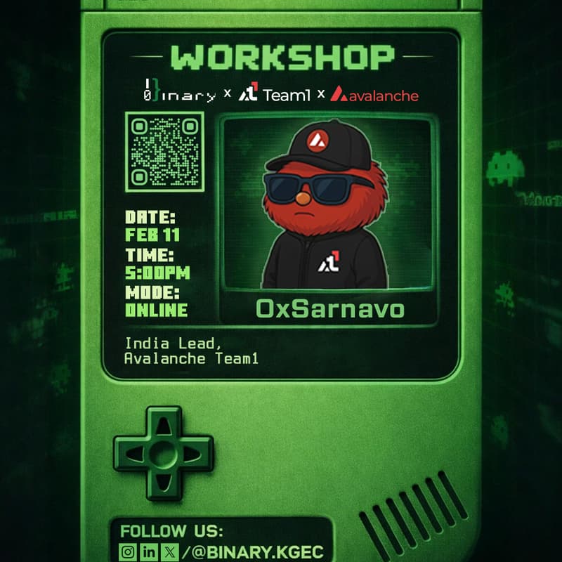 Cover Image for Binary v2 X Avalanche X Team1 Workshop