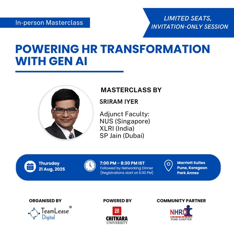 Cover Image for Powering HR Transformation with Gen AI
