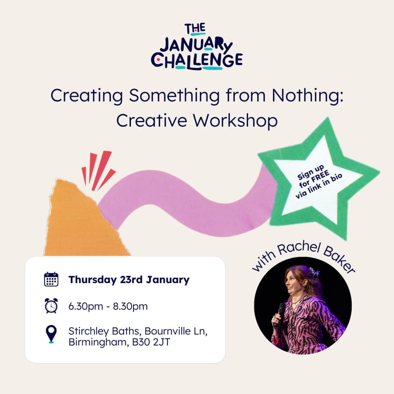 Cover Image for Creating Something from Nothing: Creative Workshop
