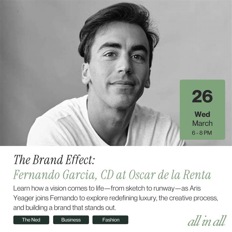 Cover Image for The Brand Effect with Fernando Garcia, Creative Director of Oscar de la Renta
