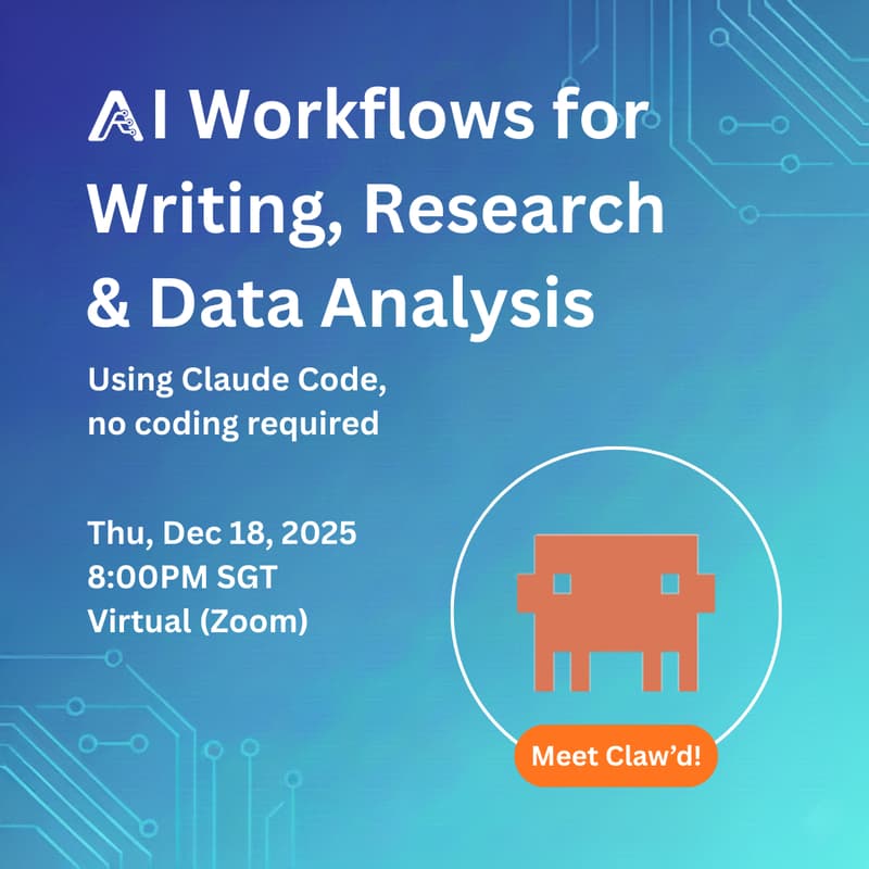 AI Workflows for Writing, Research & Data Analysis (using Claude Code ...