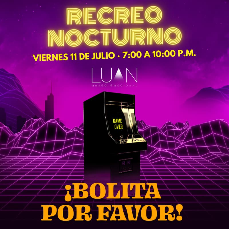 Foto de portada de Bolita por favor: Recreo nocturno