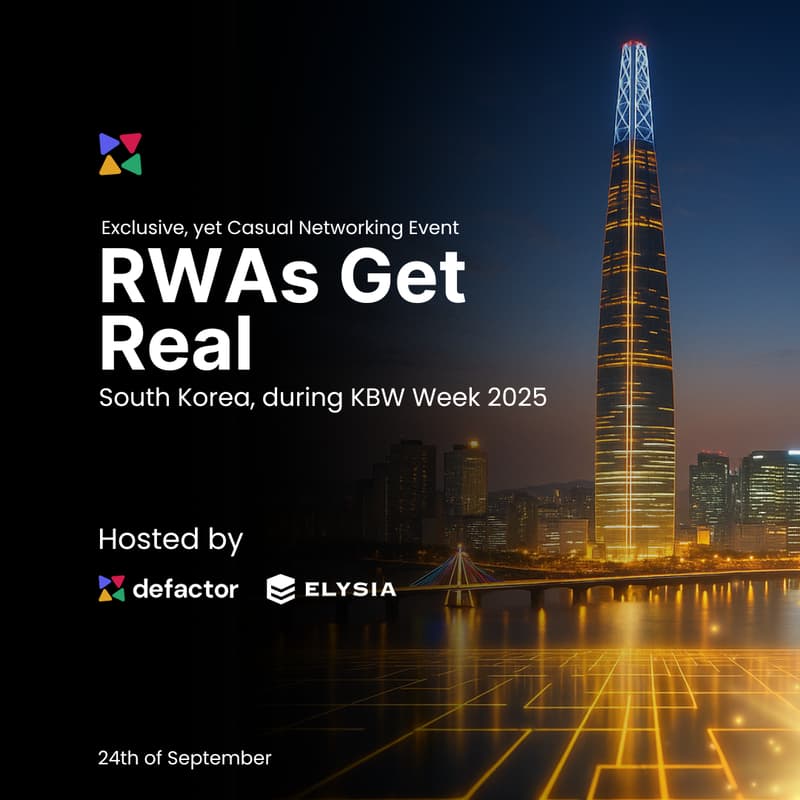 Cover Image for RWAs Get Real in Seoul