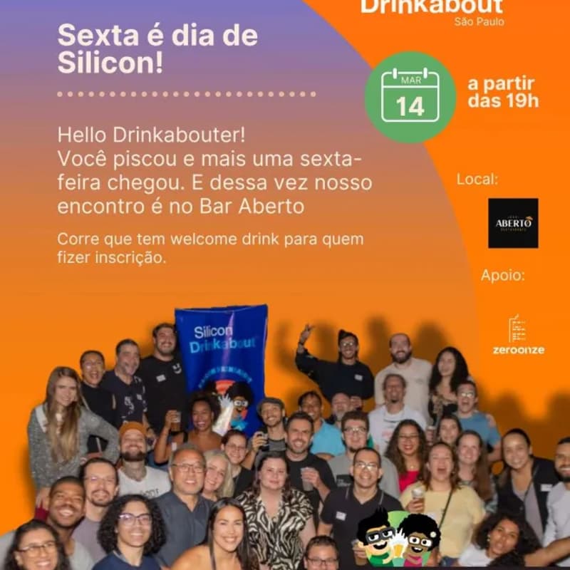 Cover Image for Silicon Drinkabout SP no Bar Aberto