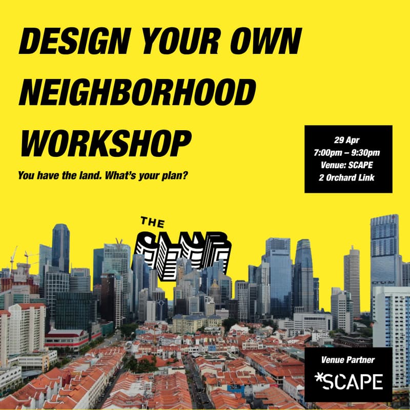 Cover Image for Design your own neighbourhood workshop