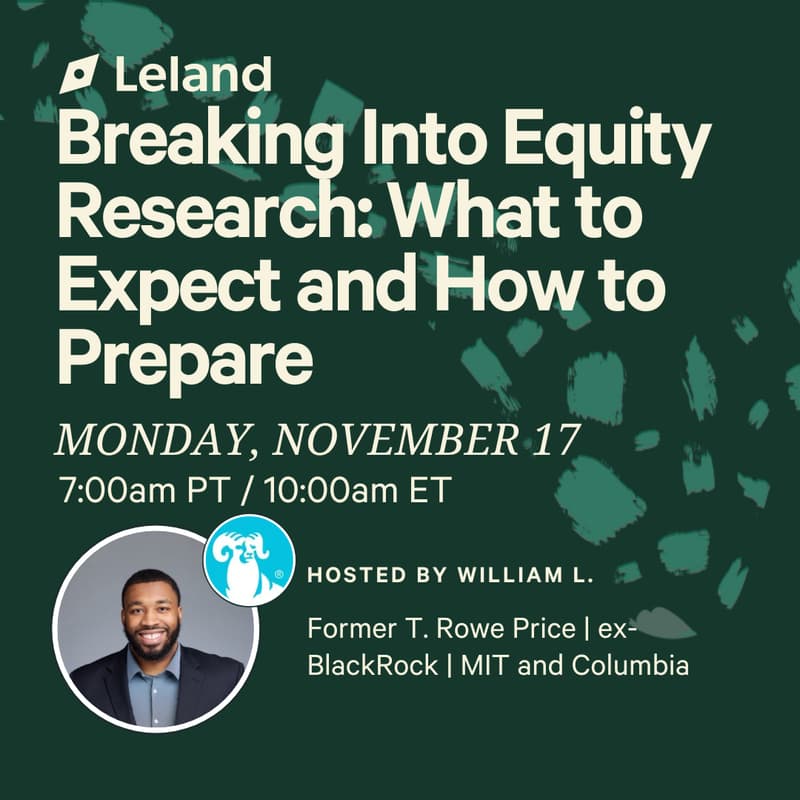 Cover Image for Breaking into Equity Research: What to Expect and How to Prepare