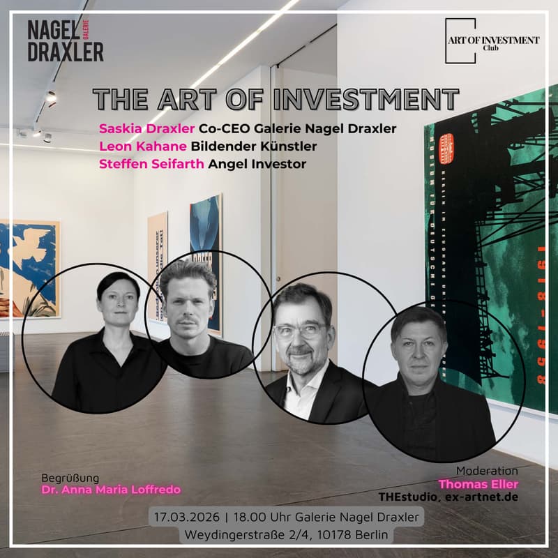 Cover Image for The Art of Investment @Galerie Nagel Draxler