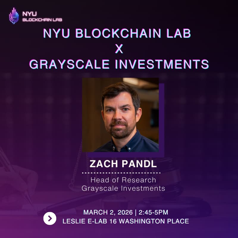 Cover Image for NYU Blockchain Lab X Grayscale Investments